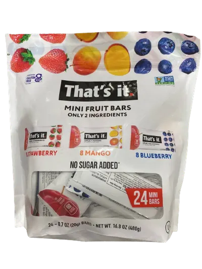 Fruit Bars Minis Assorted