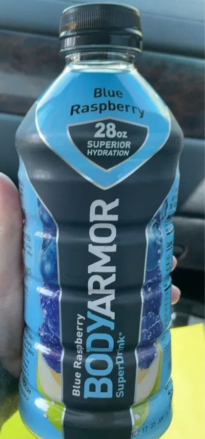 Blue Raspberry Flavored Super Drink
