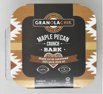 Crunch Bark Maple Pecan