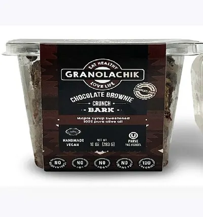 Granola Crunch Bark Chocolate Brownie
