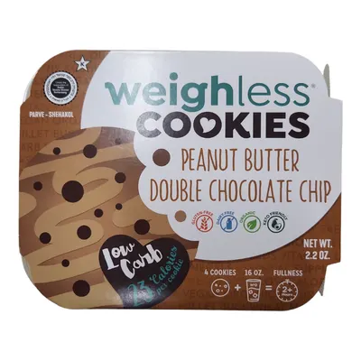 Peanut Butter Double Chocolate Chip Cookies 4 ct
