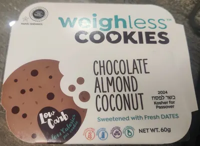 Chocolate Almond Cookies 6 ct