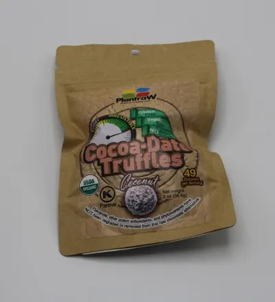Coconut Cocoa-Date Truffles