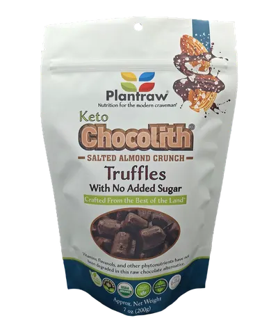 Chocolith Keto Truffles Salted Almond Cr