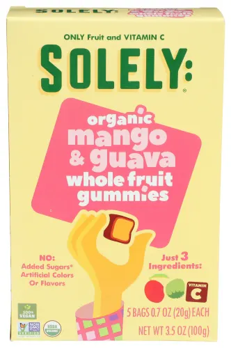 Mango & Guava Whole Fruit Gummies Bags 5 ct