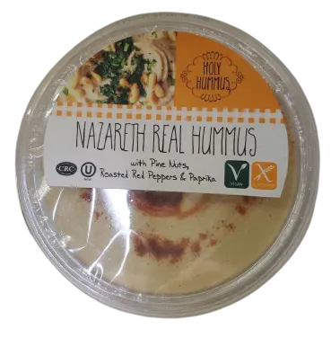 Nazareth Real Hummus with Pine Nuts