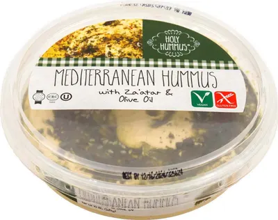Mediterranean Hummus w/ Za'atar & Olive Oil