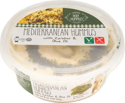 Mediterranean Hummus with Za'atar & Olive Oil
