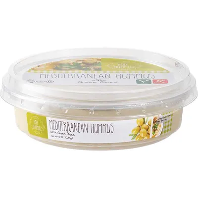 Vegan Mediterranean Hummus w/ Olives