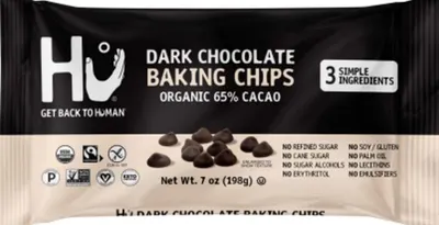 Dark Chocolate Baking Chips w/ Organic 65% Cacao