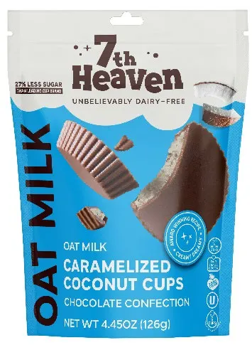 Oat Milk Caramelized Coconut Cups