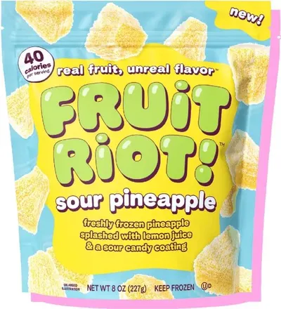 Sour Pineapple Flavored Candy