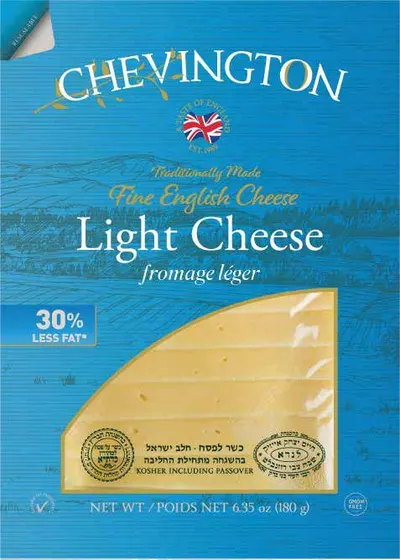 Sliced Light English Cheese