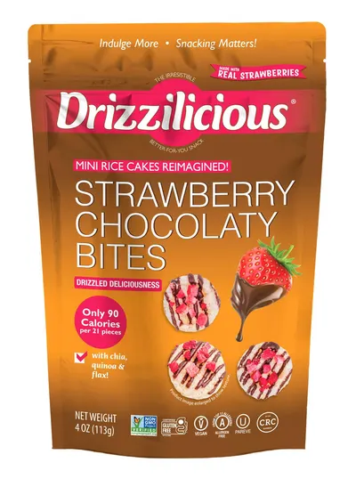 Vegan Strawberry Chocolaty Bites Snacks