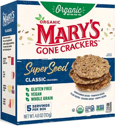 Organic Classic Super Seed Crackers