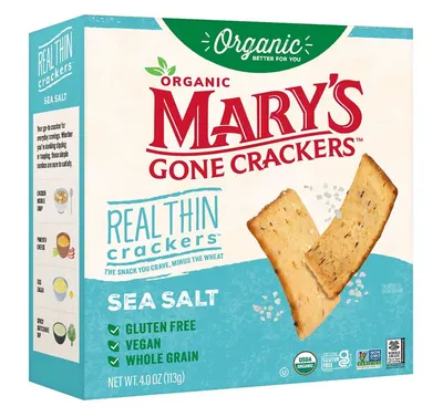 Real Thin Vegan Sea Salt Crackers