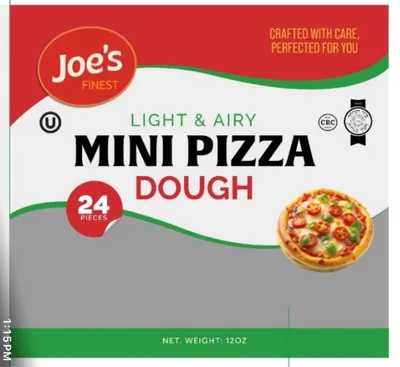 Light & Airy Mini Pizza DOugh