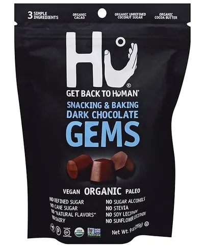 Gems Snackinf & Baking Dark Chocolate Vegan 70% Cacao Paleo