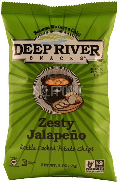 Kettle Cooked Potato Chips Zesty Jalapeno