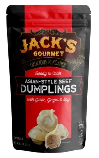 Gourmet Asian Style Beef Dumplings