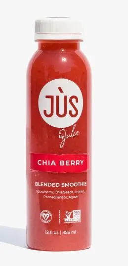Blended Smoothie Chia Berry