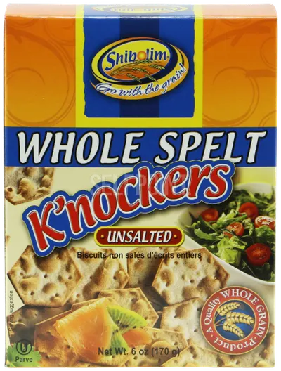 Whole Spelt Knockers Unsalted
