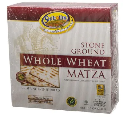 Stone Ground Whole Wheat Matza