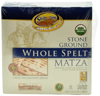 Stone Ground Whole Spelt Matza