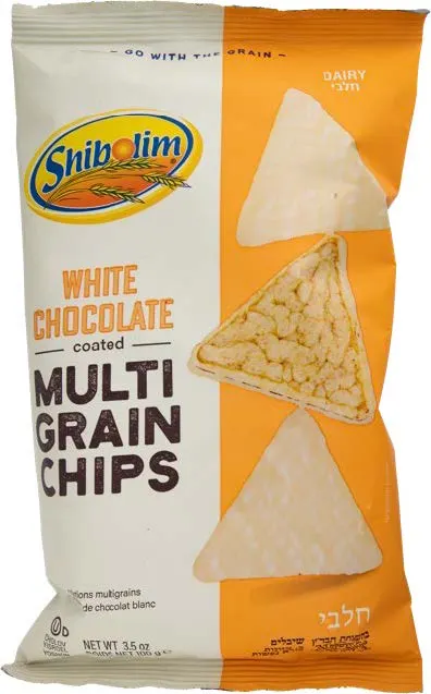 White Chocolate Coated Multi Grain Chips