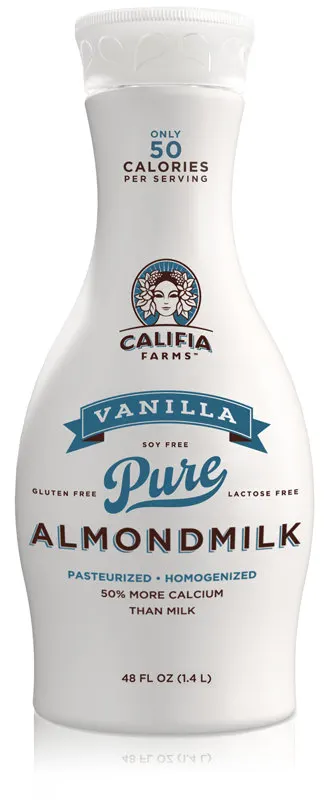 Vanilla Flavored Almond Milk
