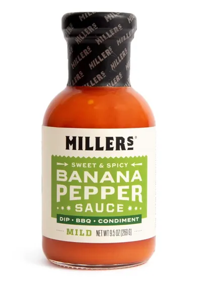 Sweet & Spicy Mild Banana Pepper Sauce