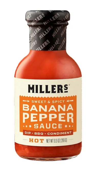 Sweet & Spicy Hot Banana Pepper Sauce