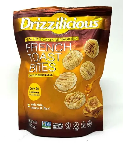 French Toast Bites Mini Rice Cakes