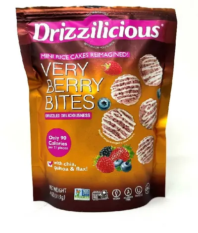 Mini Rice Cakes Very Bery Bites