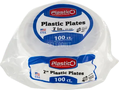 "Plastic Plates 7"""""