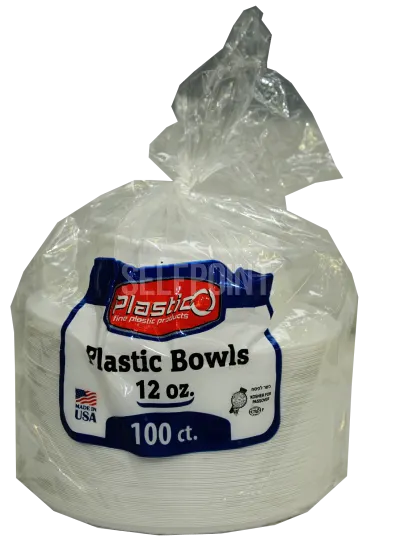 Plastic Bowls 12 oz