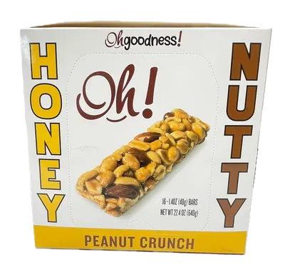 Honey Nut Peanut Crunch Bar