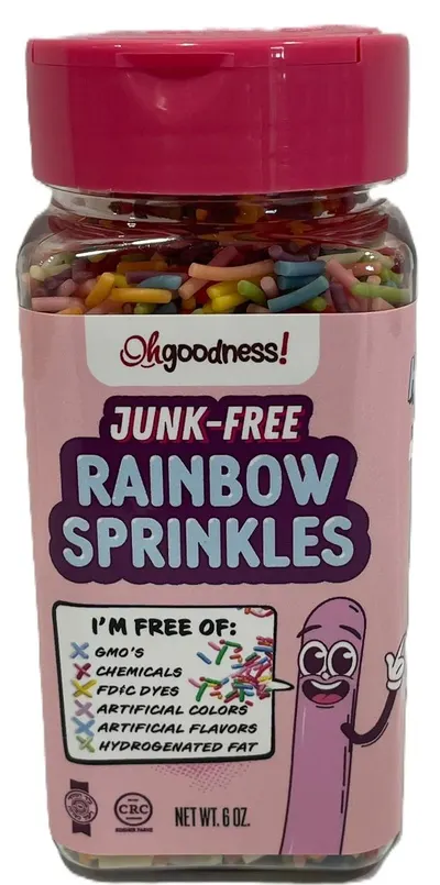 Junk-Free Sprinkles Rainbow