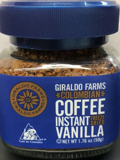 Colombian Vanilla Freeze Dried Instant Coffee
