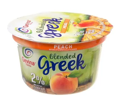 Greek Peach Yogurt