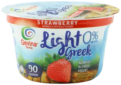 Light Greek Strawberry Yogurt