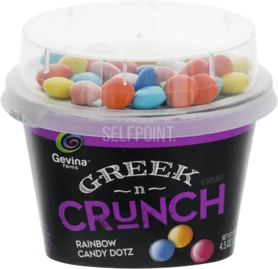 Greek n Crunch Rainbow Candy Dotz