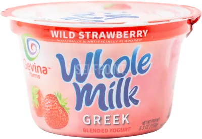 Greek Yogurt Whole Milk Strawberry