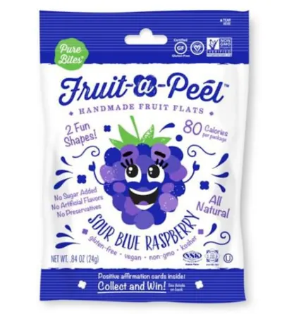 Fruit-A-Peel Sour Blue Raspberry