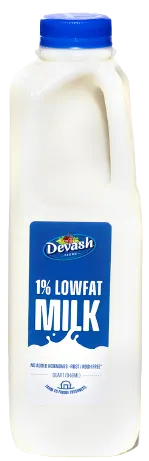 Milk with 1% Low Fat