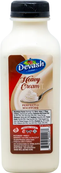 Pasteurized Heavy Cream