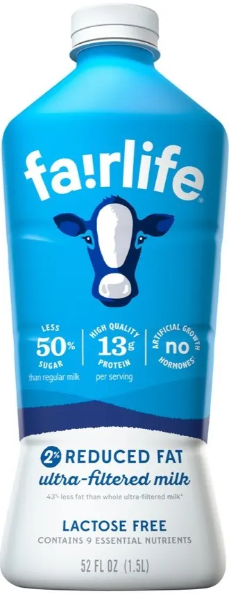 Lactose Free Ultra- Filtered Milk