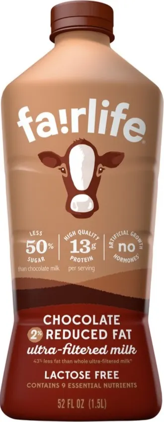 Lactose Free 2% Reduced Fat Ultra Filtered Chocolate Milk