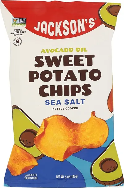 Sweet Potato Sea Salt Kettle Cooked Chips