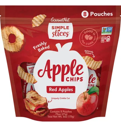 Organic Red Apple Chips